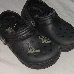 CROCS Kids Black Clogs